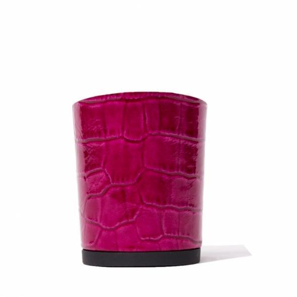 Calinan crocoemboss Deep Magenta