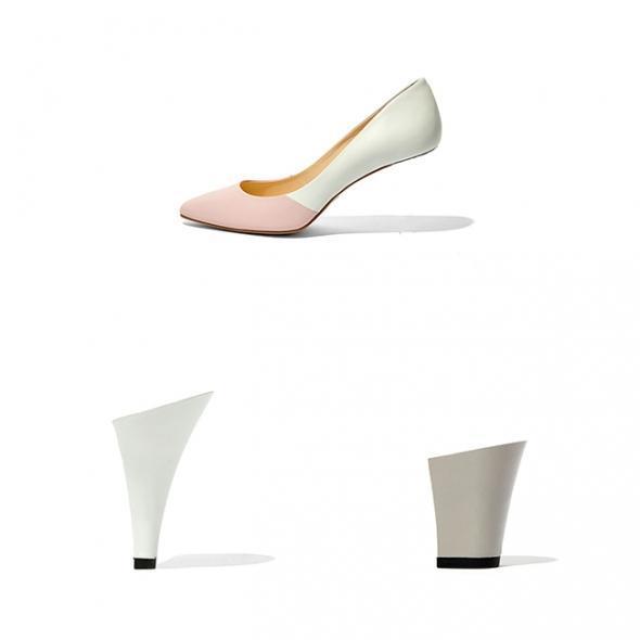 ROMMY Pink×White +2HEELS